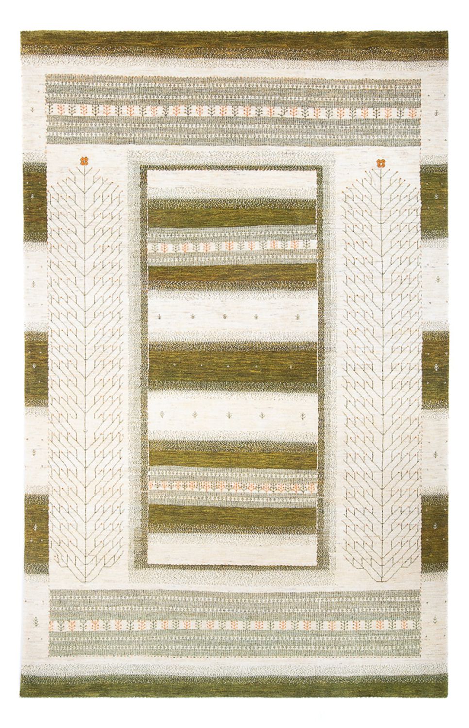 Gabbeh Tæppe - Loribaft Persisk - 327 x 226 cm - flerfarvet