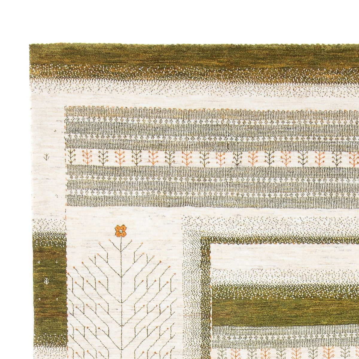 Gabbeh Tæppe - Loribaft Persisk - 327 x 226 cm - flerfarvet