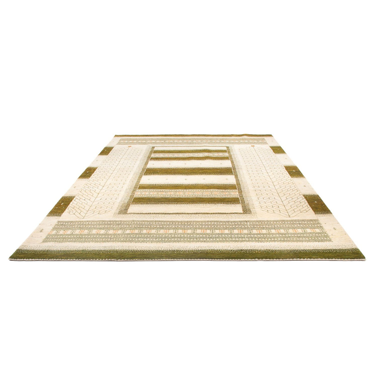 Gabbeh Tæppe - Loribaft Persisk - 327 x 226 cm - flerfarvet