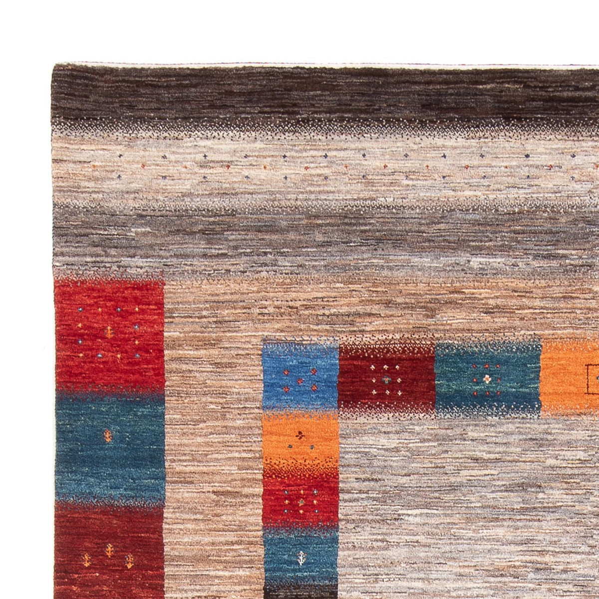 Gabbeh Tæppe - Loribaft Persisk - 300 x 220 cm - flerfarvet