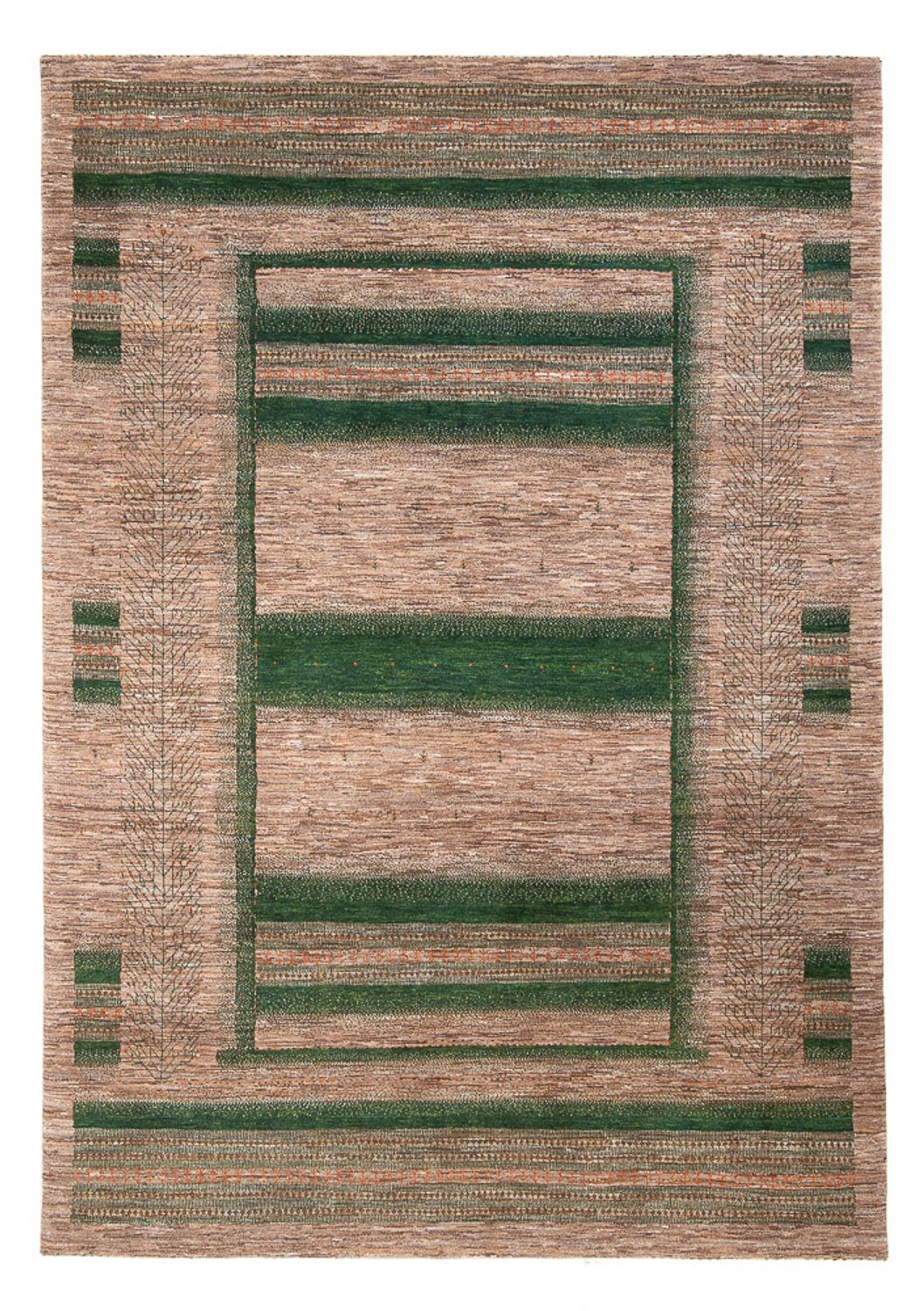 Gabbeh Tæppe - Loribaft Persisk - 305 x 211 cm - flerfarvet