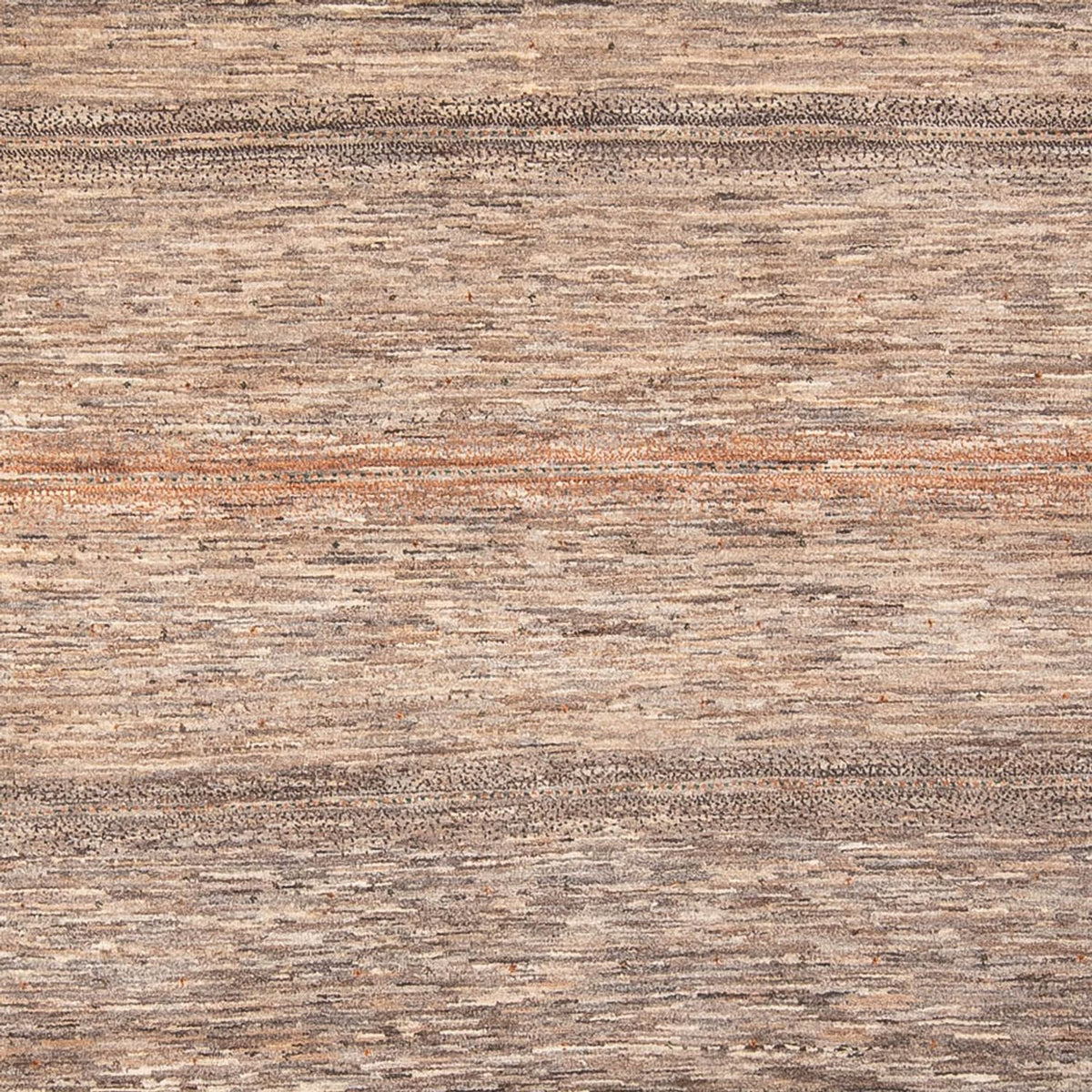 Gabbeh Tæppe - Loribaft Persisk - 307 x 228 cm - mørk beige