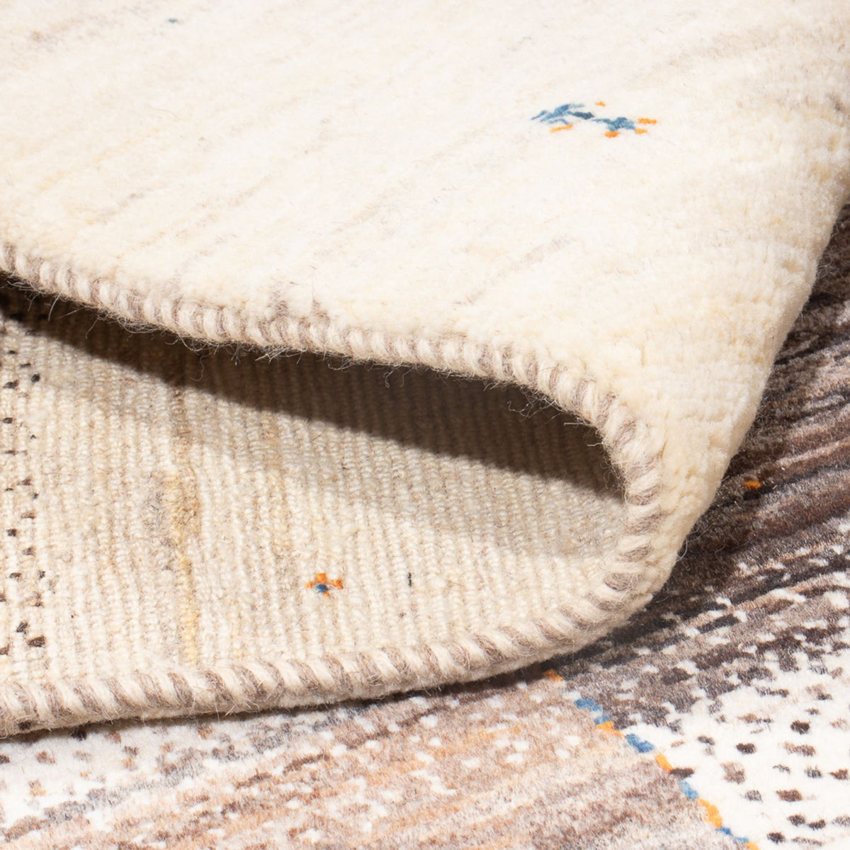 Gabbeh Tæppe - Loribaft Persisk - 270 x 206 cm - flerfarvet