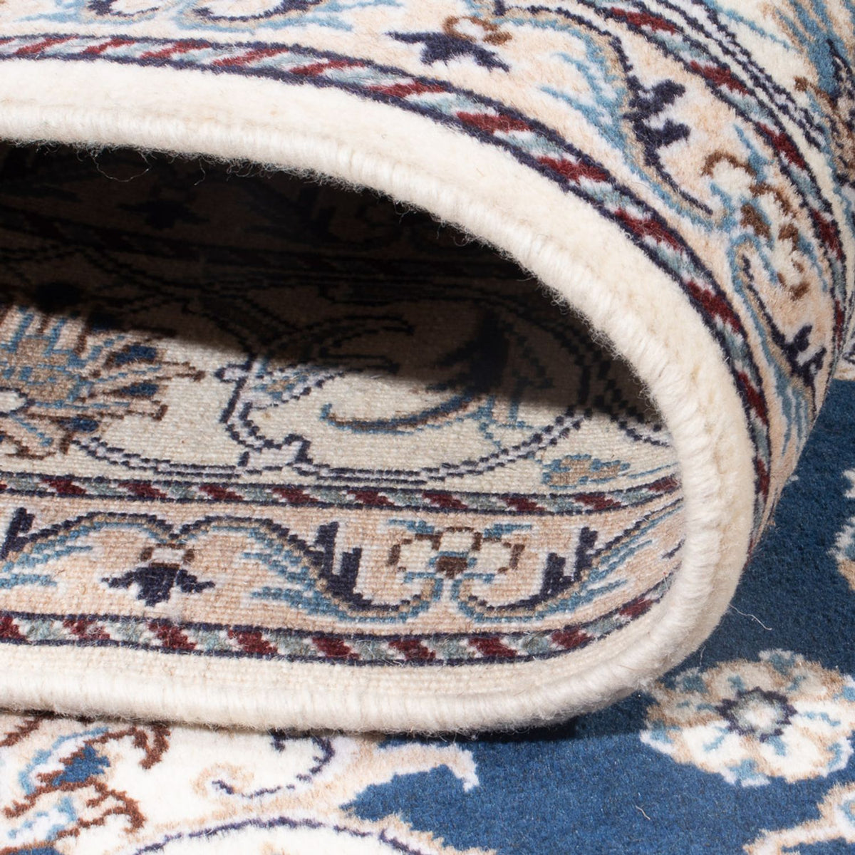 Persisk tæppe - Nain - Royal - 197 x 147 cm - blå