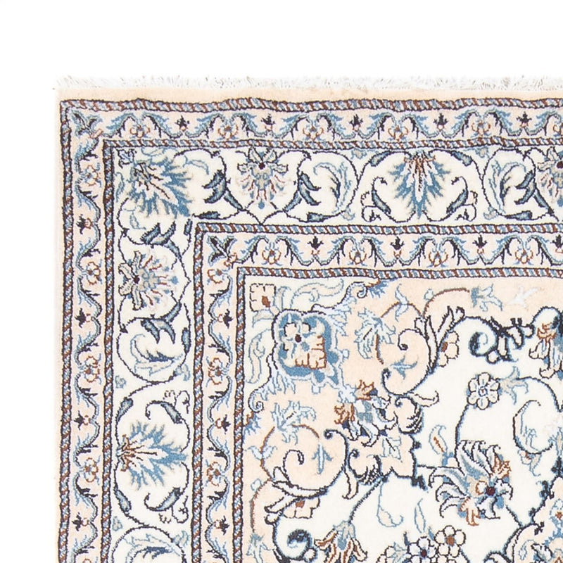 Persisk tæppe - Nain - Royal - 210 x 146 cm - creme
