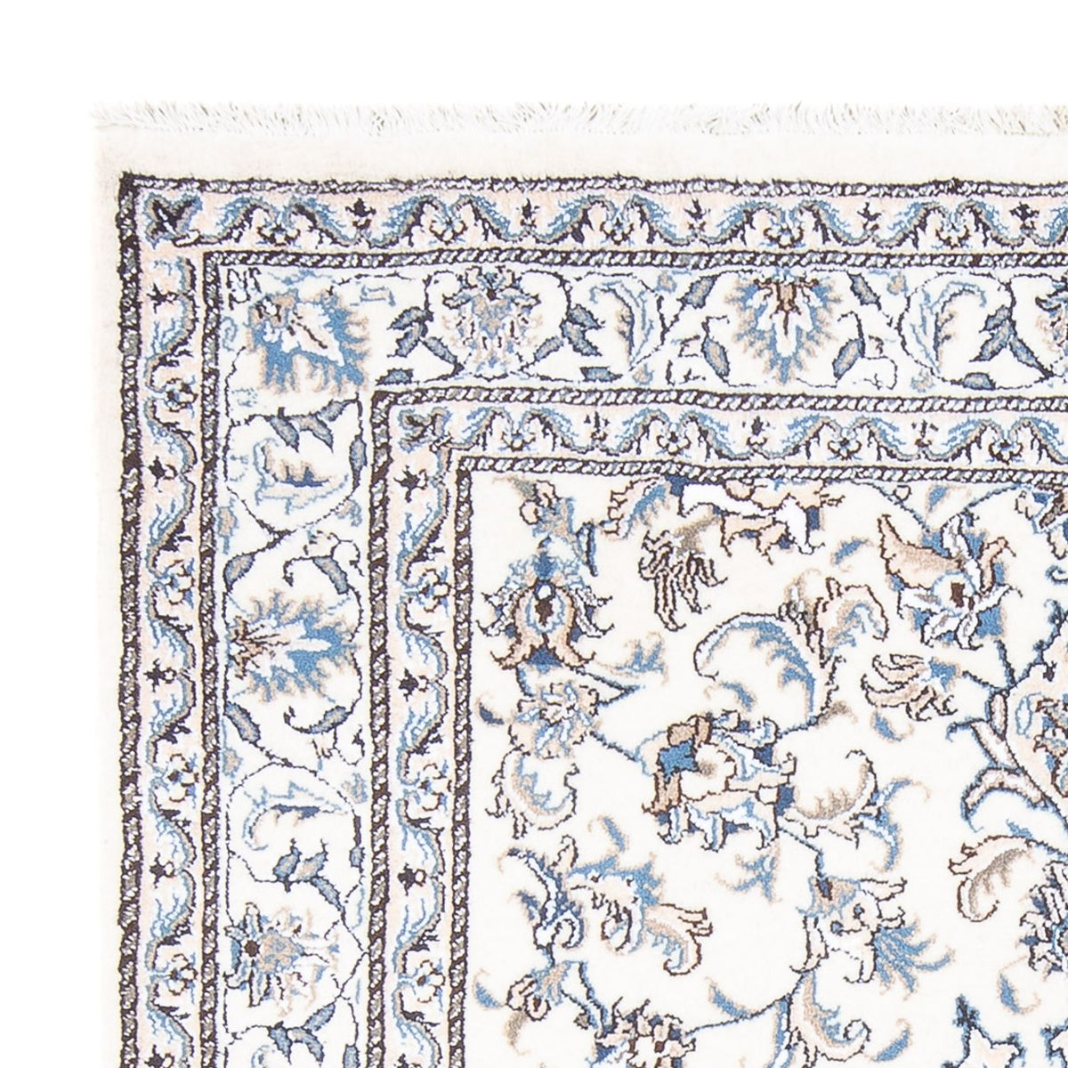 Persisk tæppe - Nain - Royal - 197 x 149 cm - creme