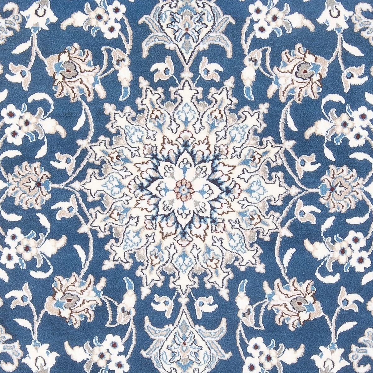 Persisk tæppe - Nain - Royal - 212 x 145 cm - blå