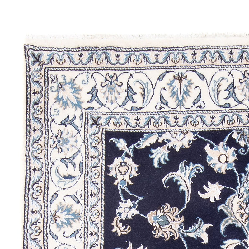 Persisk tæppe - Nain - Royal - 209 x 146 cm - mørkeblå