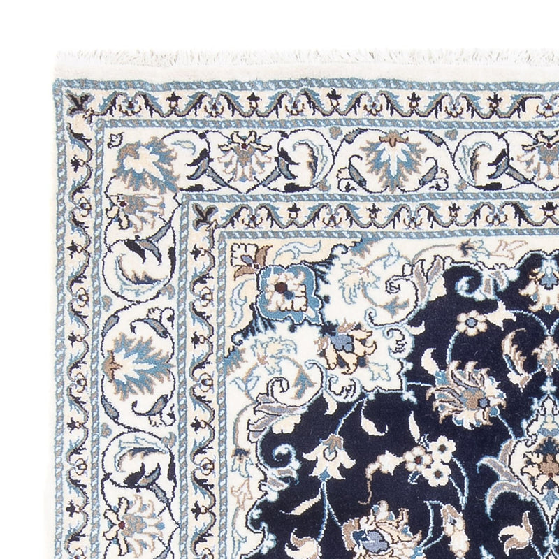 Persisk tæppe - Nain - Royal - 202 x 156 cm - mørkeblå