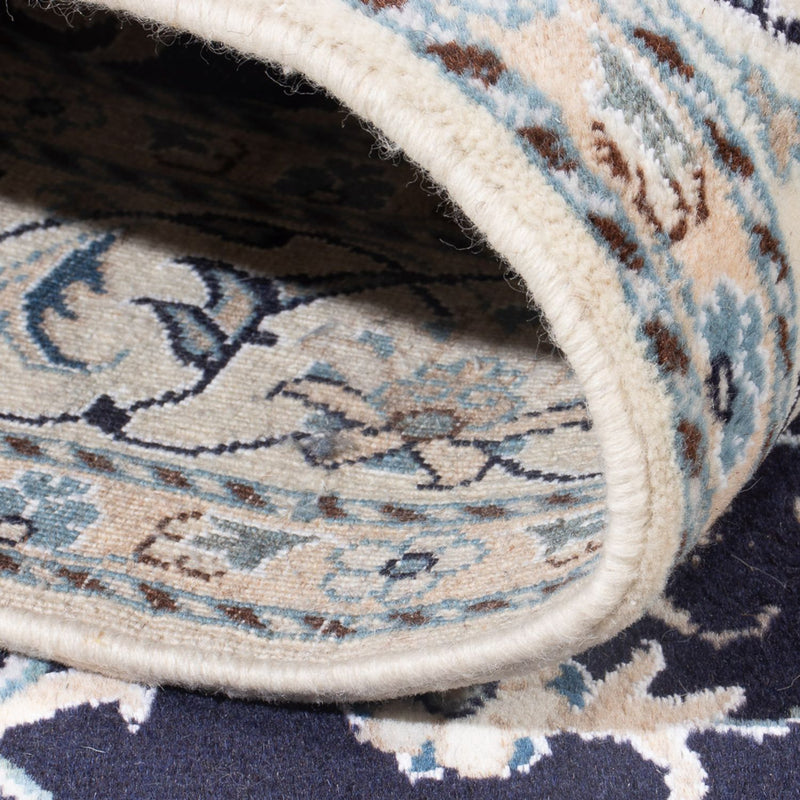 Persisk tæppe - Nain - Royal - 209 x 149 cm - mørkeblå