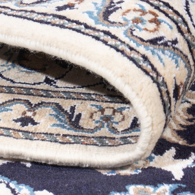 Persisk tæppe - Nain - Royal - 197 x 151 cm - mørkeblå