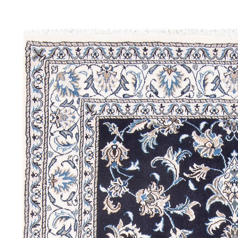 Persisk tæppe - Nain - Royal - 212 x 146 cm - mørkeblå