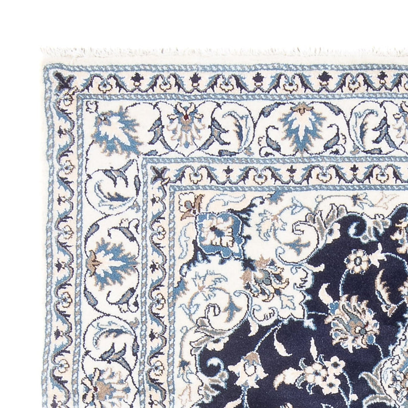 Persisk tæppe - Nain - Royal - 200 x 147 cm - mørkeblå