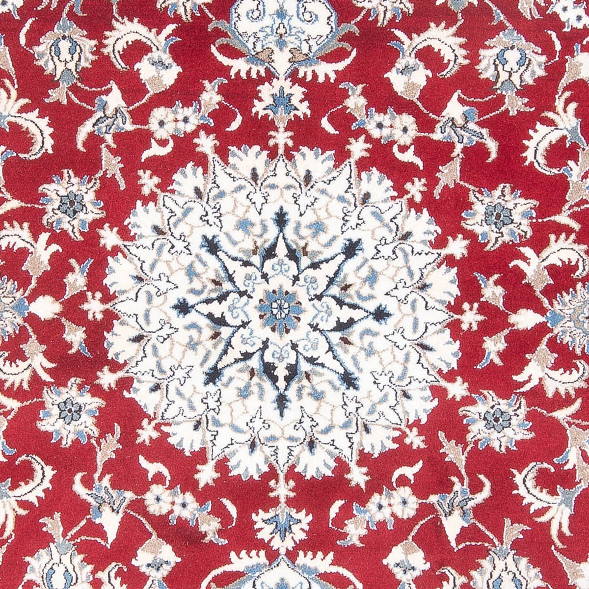 Persisk tæppe - Nain - 231 x 163 cm - rød