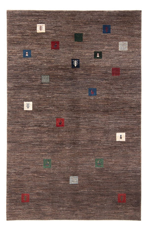 Gabbeh-tæppe - Persisk - 243 x 170 cm - flerfarvet