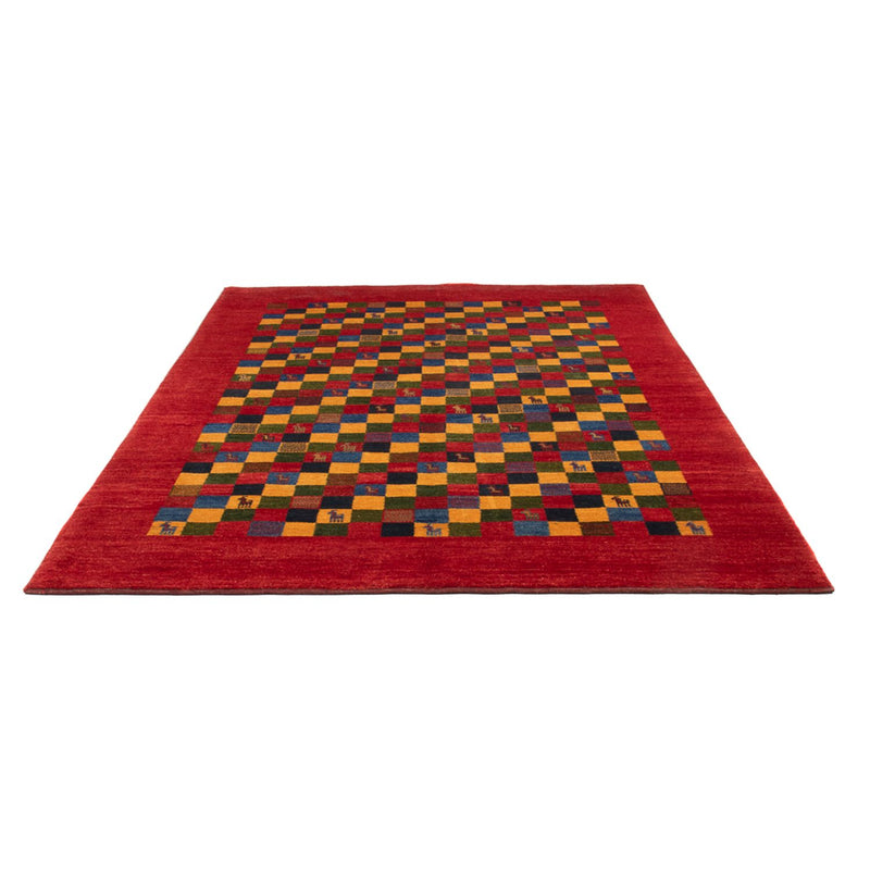 Gabbeh-tæppe - Persisk - 254 x 180 cm - flerfarvet