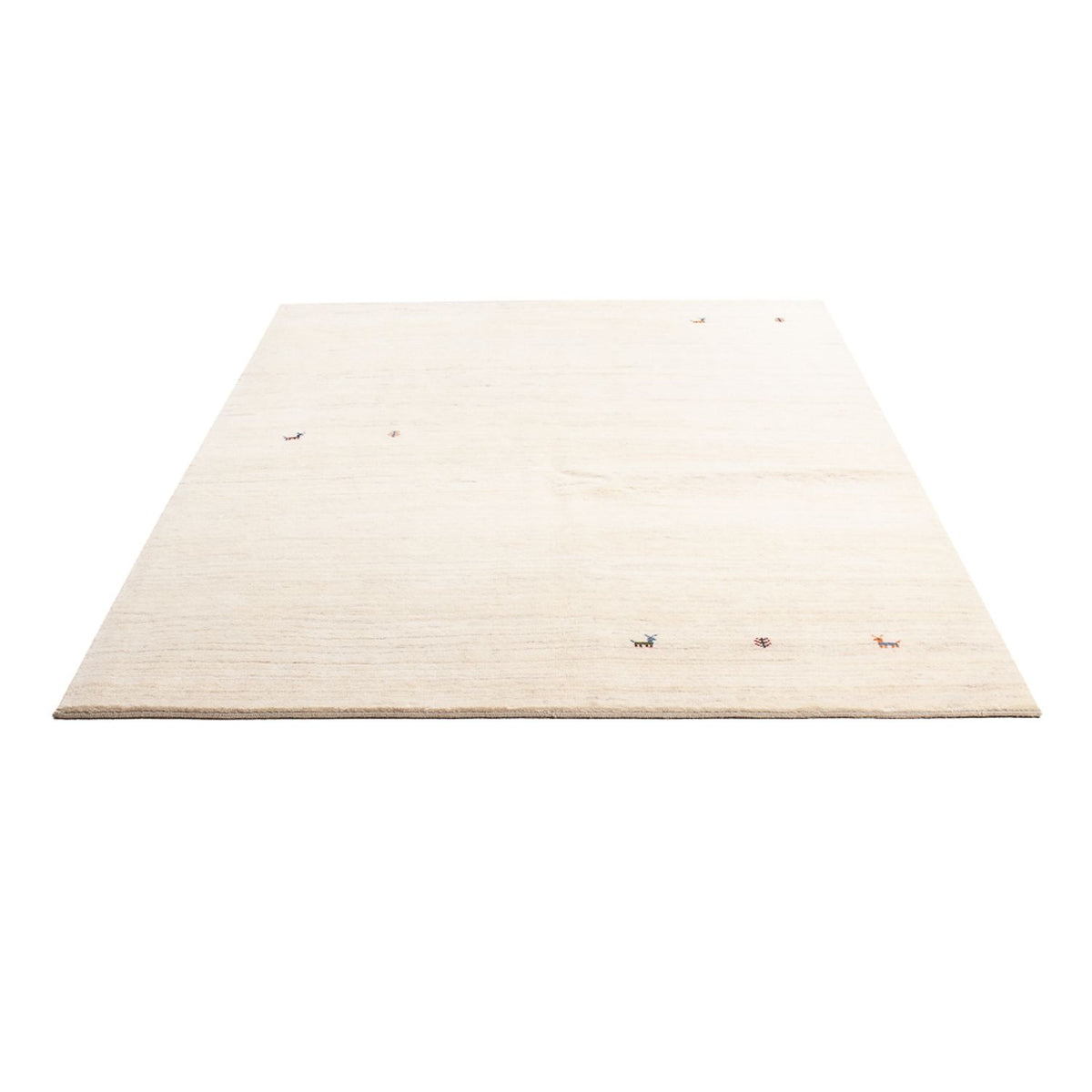 Gabbeh-tæppe - Persisk - 205 x 150 cm - creme