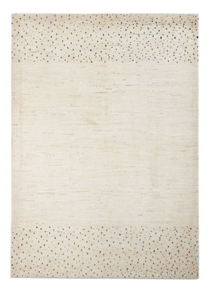 Gabbeh-tæppe - Persisk - 200 x 150 cm - lysegrå