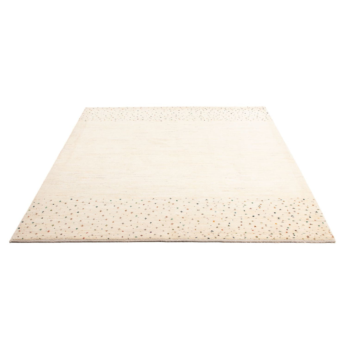 Gabbeh-tæppe - Persisk - 200 x 150 cm - lysegrå
