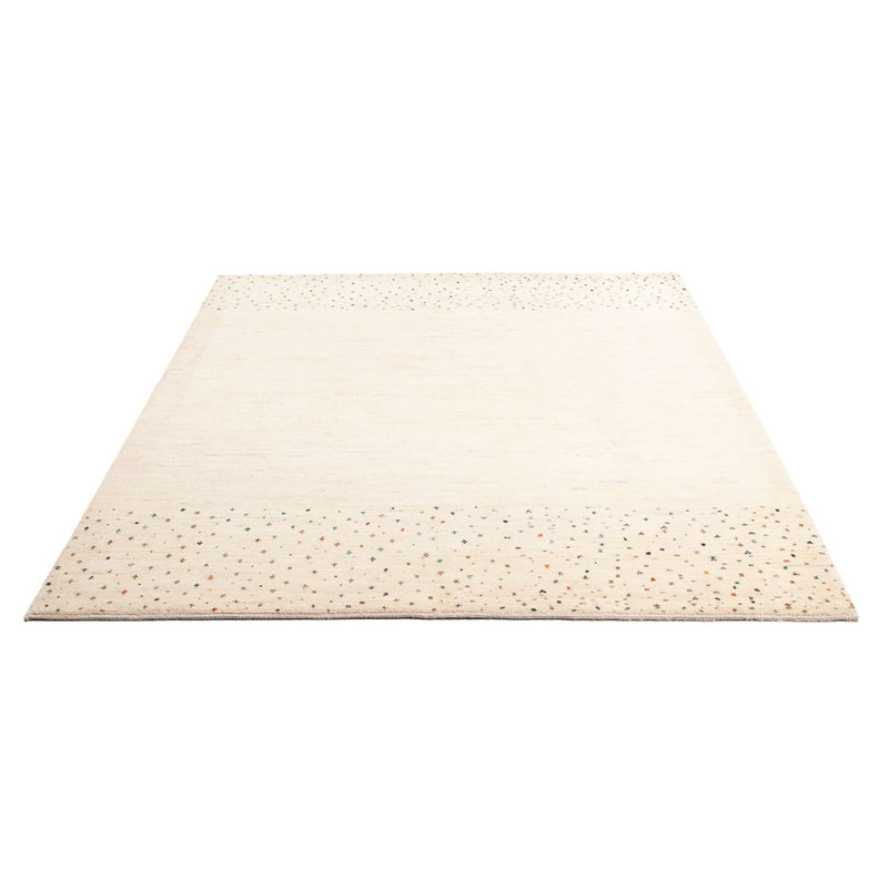 Gabbeh-tæppe - Persisk - 200 x 150 cm - lysegrå