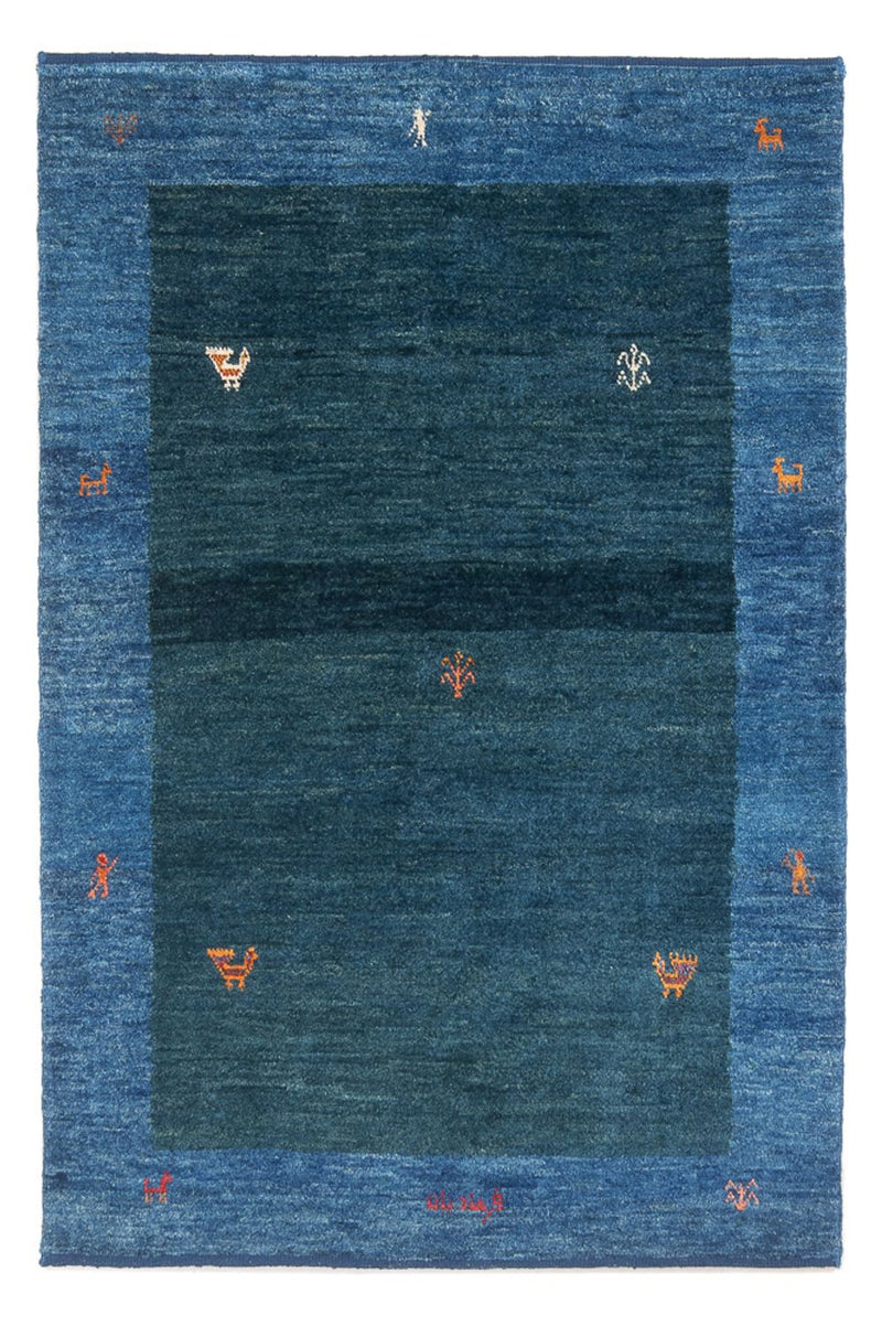 Gabbeh-tæppe - Persisk - 145 x 101 cm - flerfarvet