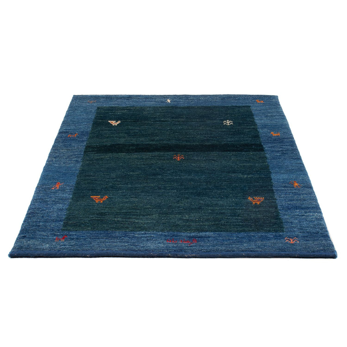 Gabbeh-tæppe - Persisk - 145 x 101 cm - flerfarvet