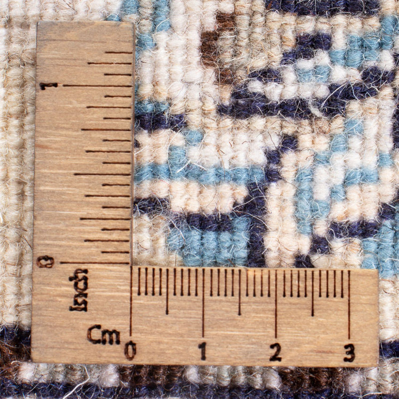 Persisk tæppe - Nain - 132 x 70 cm - creme