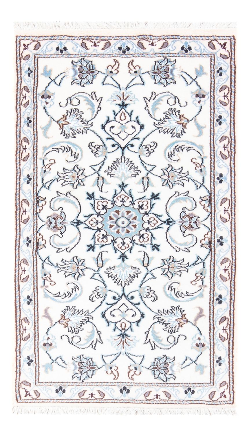 Persisk tæppe - Nain - 140 x 70 cm - creme