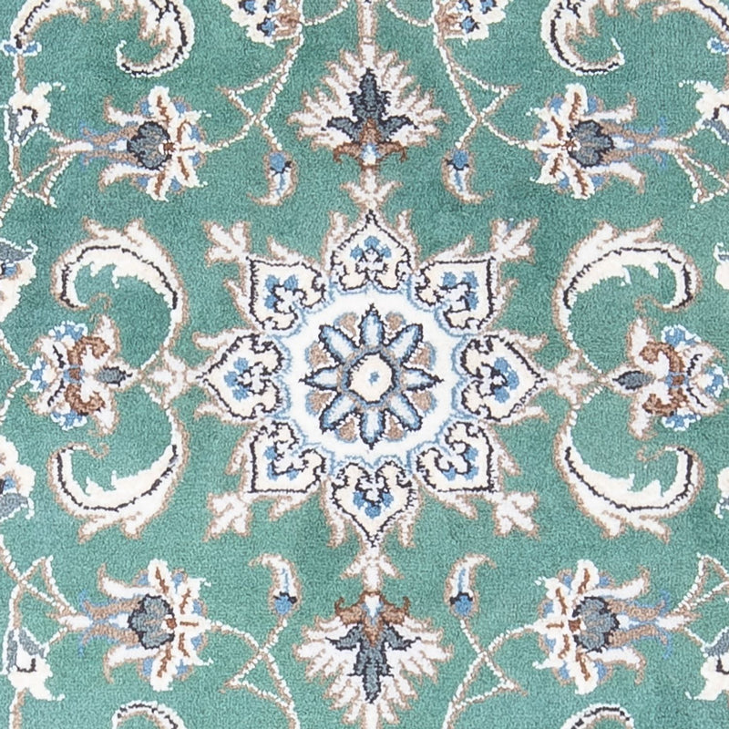 Persisk tæppe - Nain - 140 x 70 cm - grøn