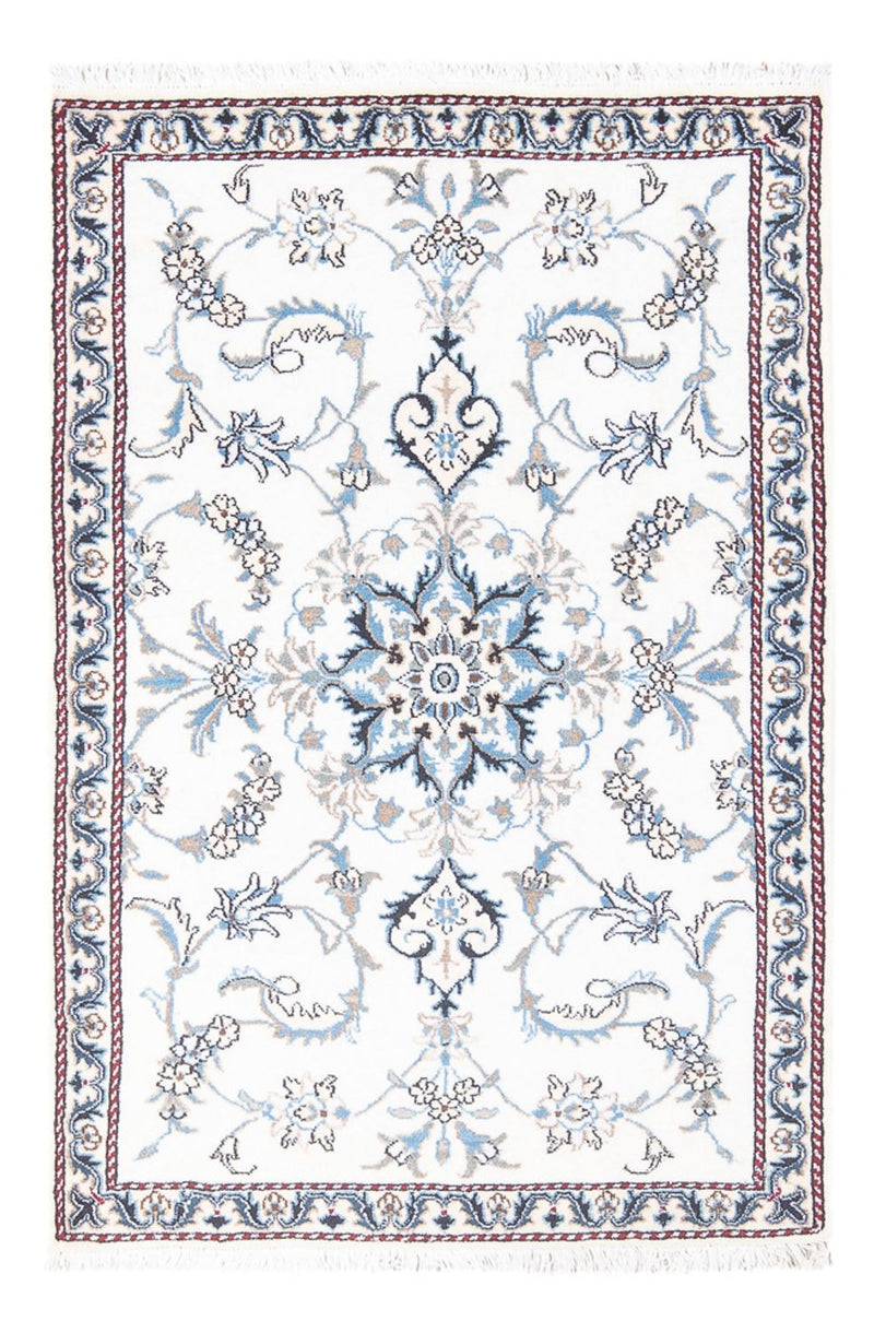 Persisk tæppe - Nain - 137 x 88 cm - creme