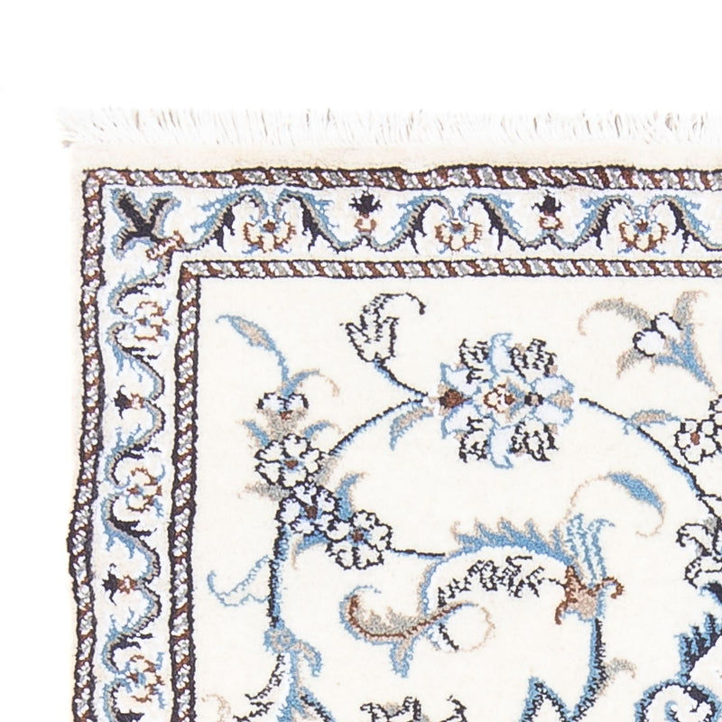 Persisk tæppe - Nain - 132 x 86 cm - creme