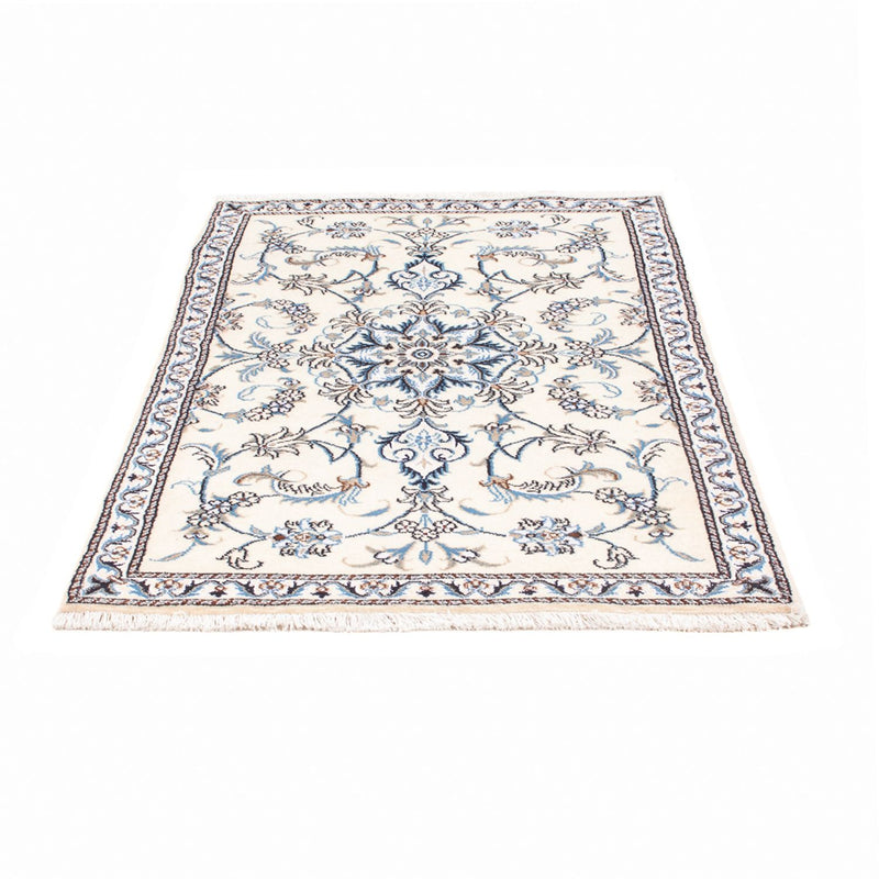 Persisk tæppe - Nain - 132 x 86 cm - creme