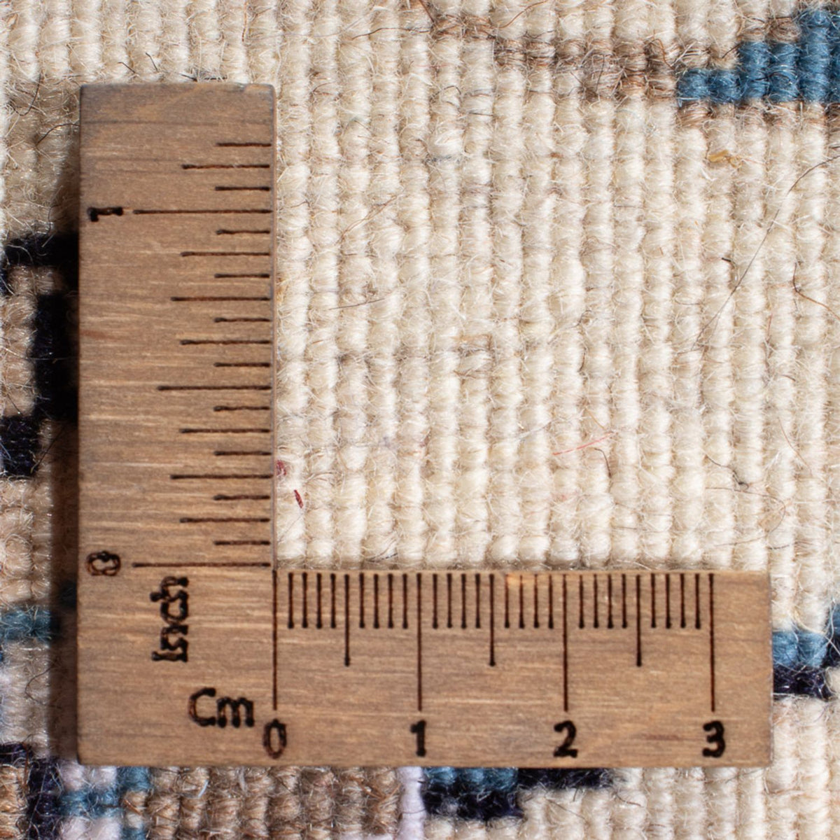 Persisk tæppe - Nain - 132 x 86 cm - creme