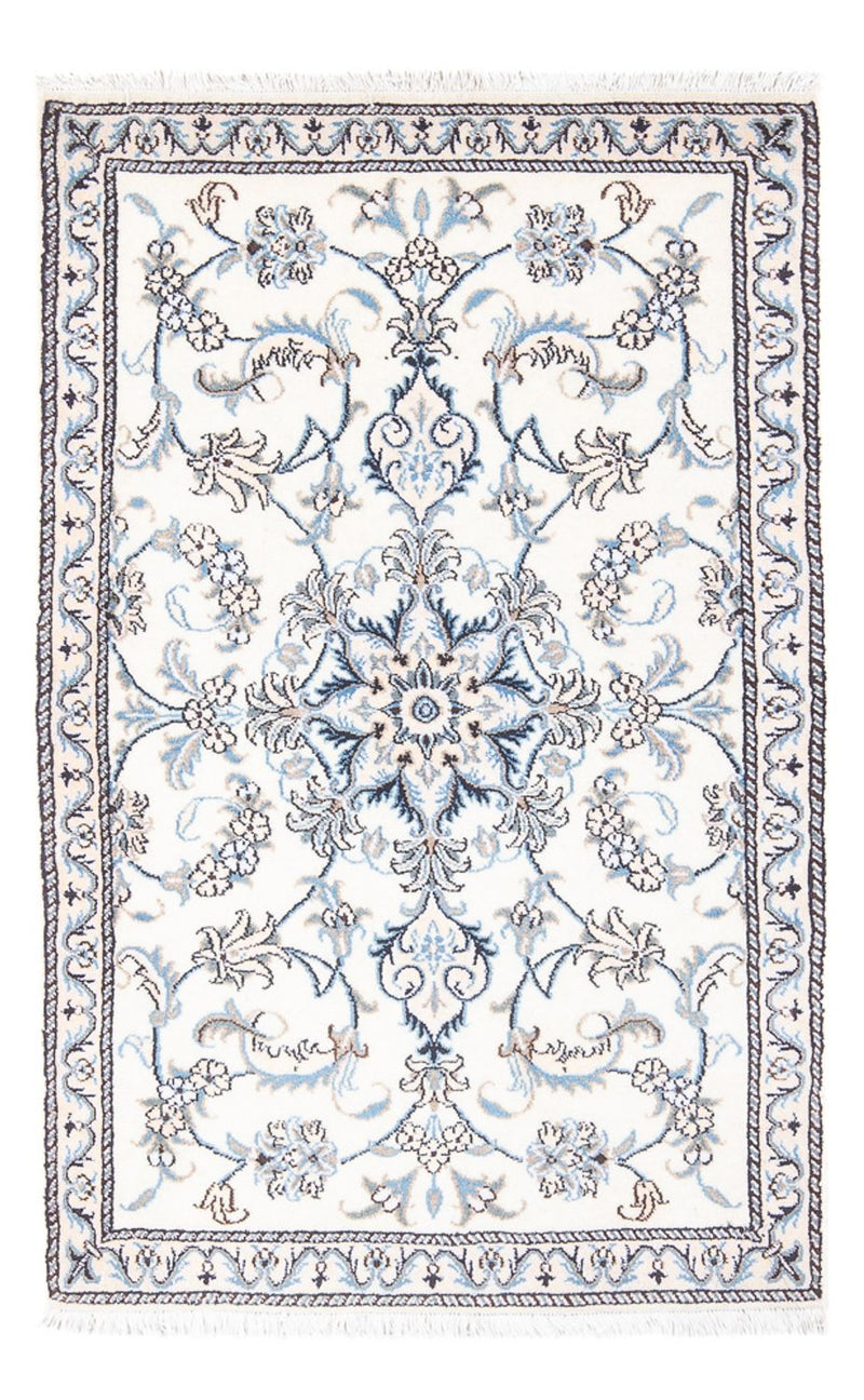 Persisk tæppe - Nain - 144 x 88 cm - creme