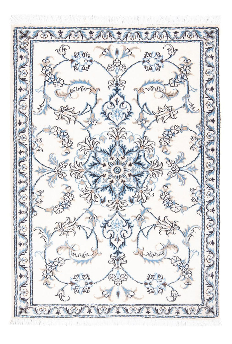 Persisk tæppe - Nain - 137 x 90 cm - creme