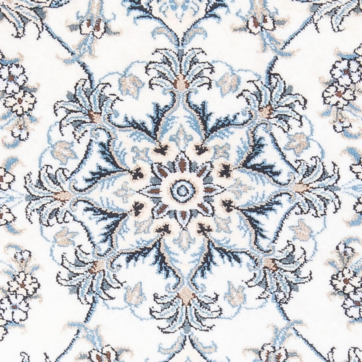 Persisk tæppe - Nain - 140 x 89 cm - creme