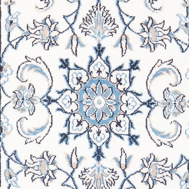 Persisk tæppe - Nain - 140 x 68 cm - creme