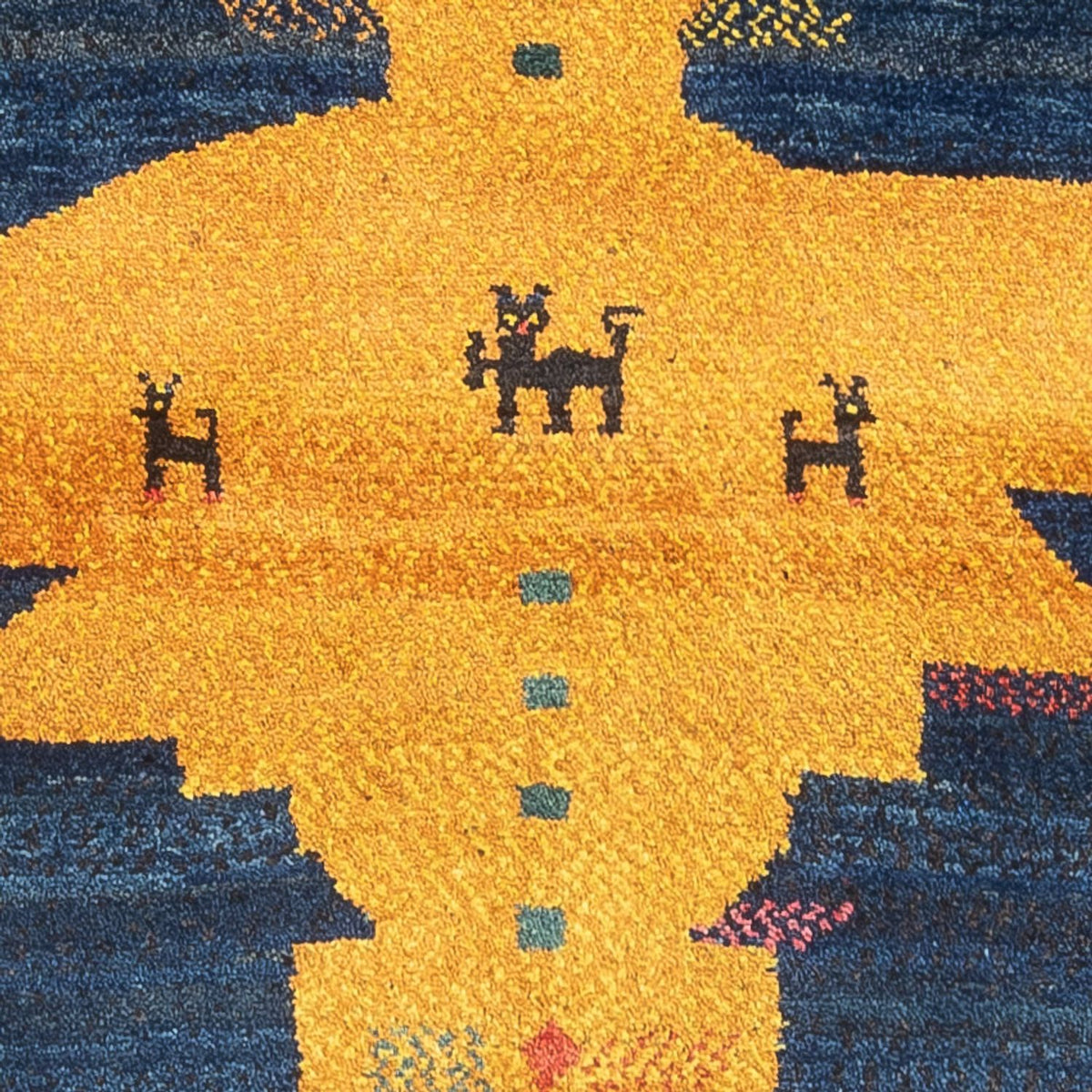 Løber Gabbeh-tæppe - Persisk - 230 x 85 cm - flerfarvet