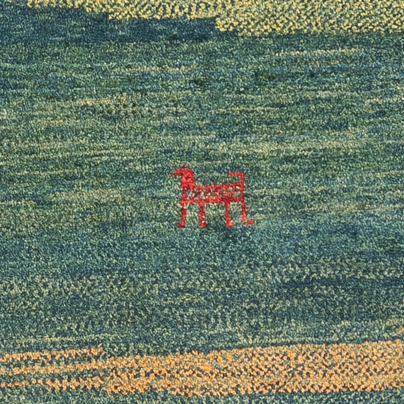 Løber Gabbeh-tæppe - Persisk - 195 x 87 cm - flerfarvet