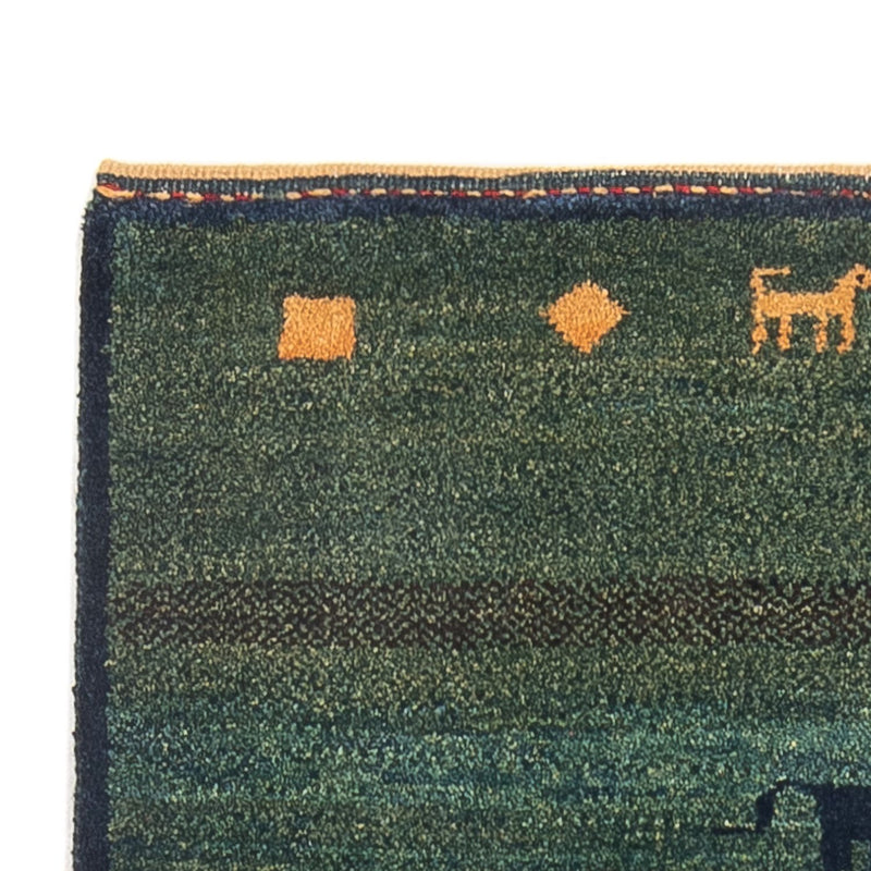 Løber Gabbeh-tæppe - Persisk - 195 x 87 cm - flerfarvet