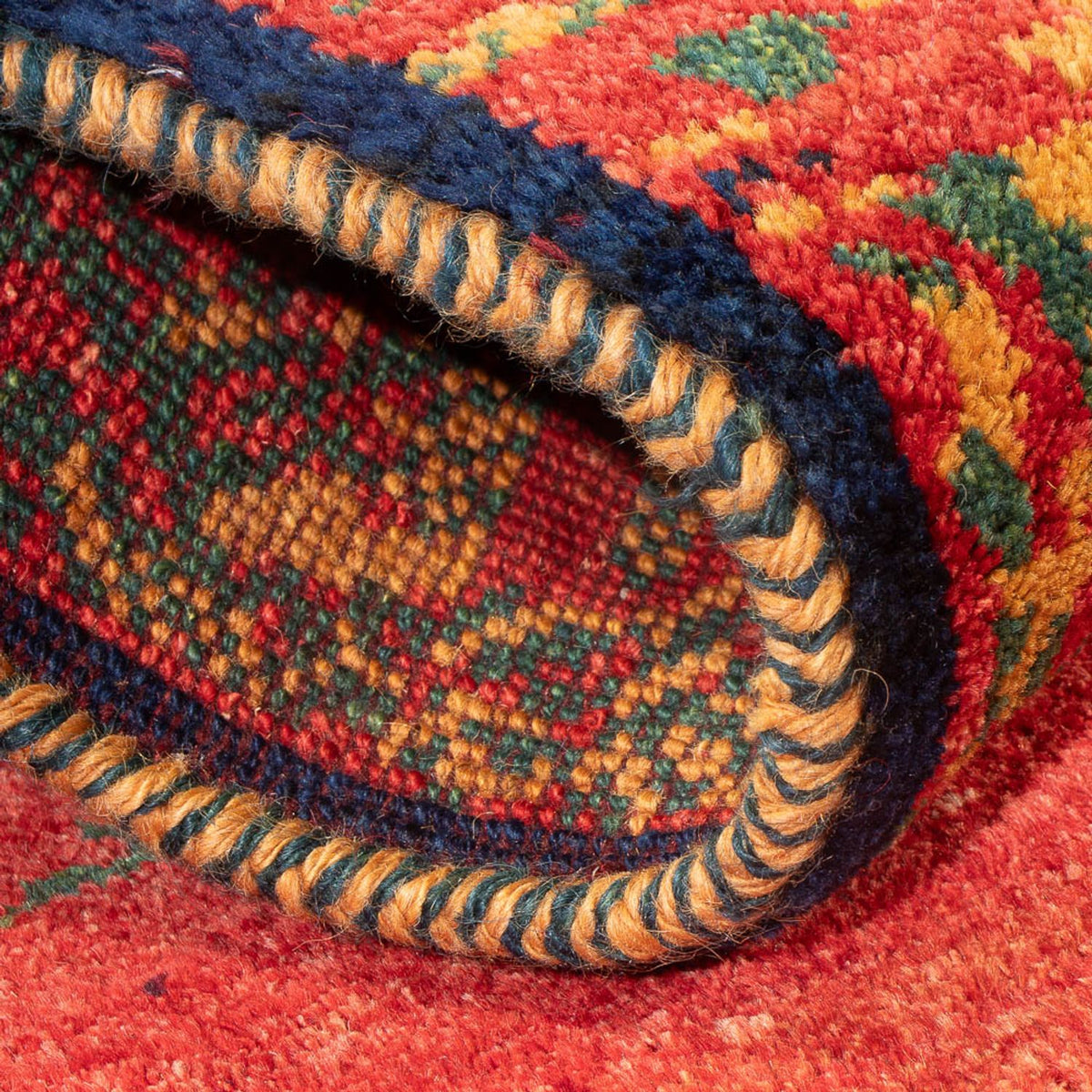 Løber Gabbeh-tæppe - Persisk - 235 x 75 cm - flerfarvet