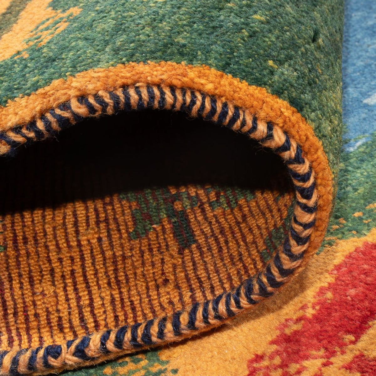 Løber Gabbeh-tæppe - Persisk - 242 x 78 cm - flerfarvet