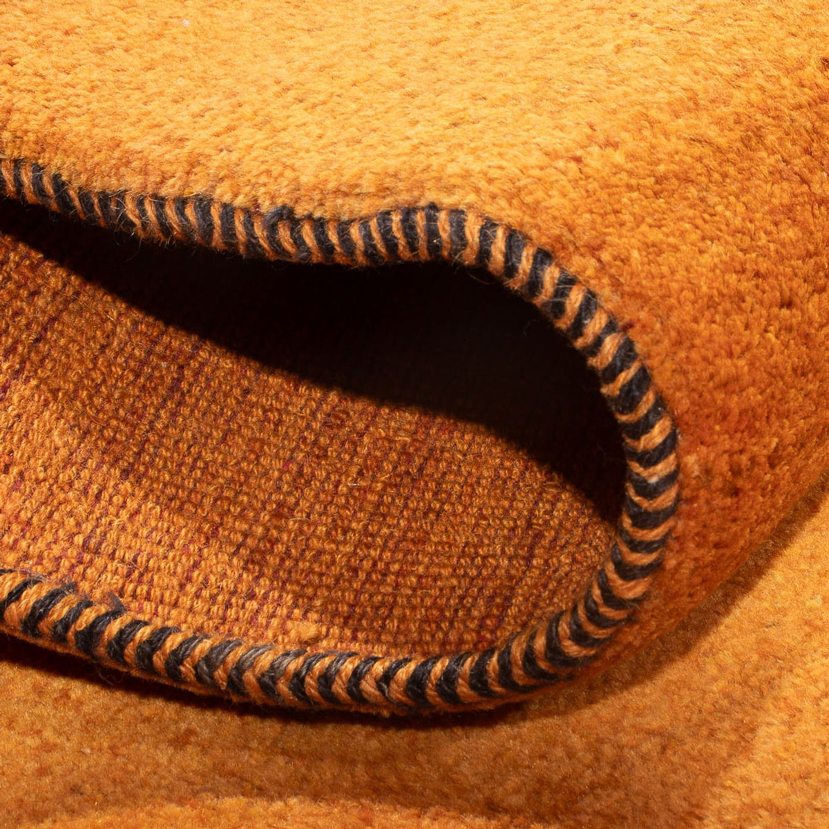 Løber Gabbeh-tæppe - Persisk - 220 x 74 cm - orange