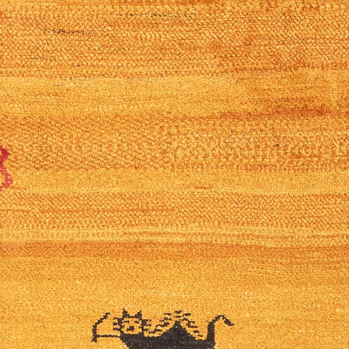 Løber Gabbeh-tæppe - Persisk - 236 x 85 cm - orange