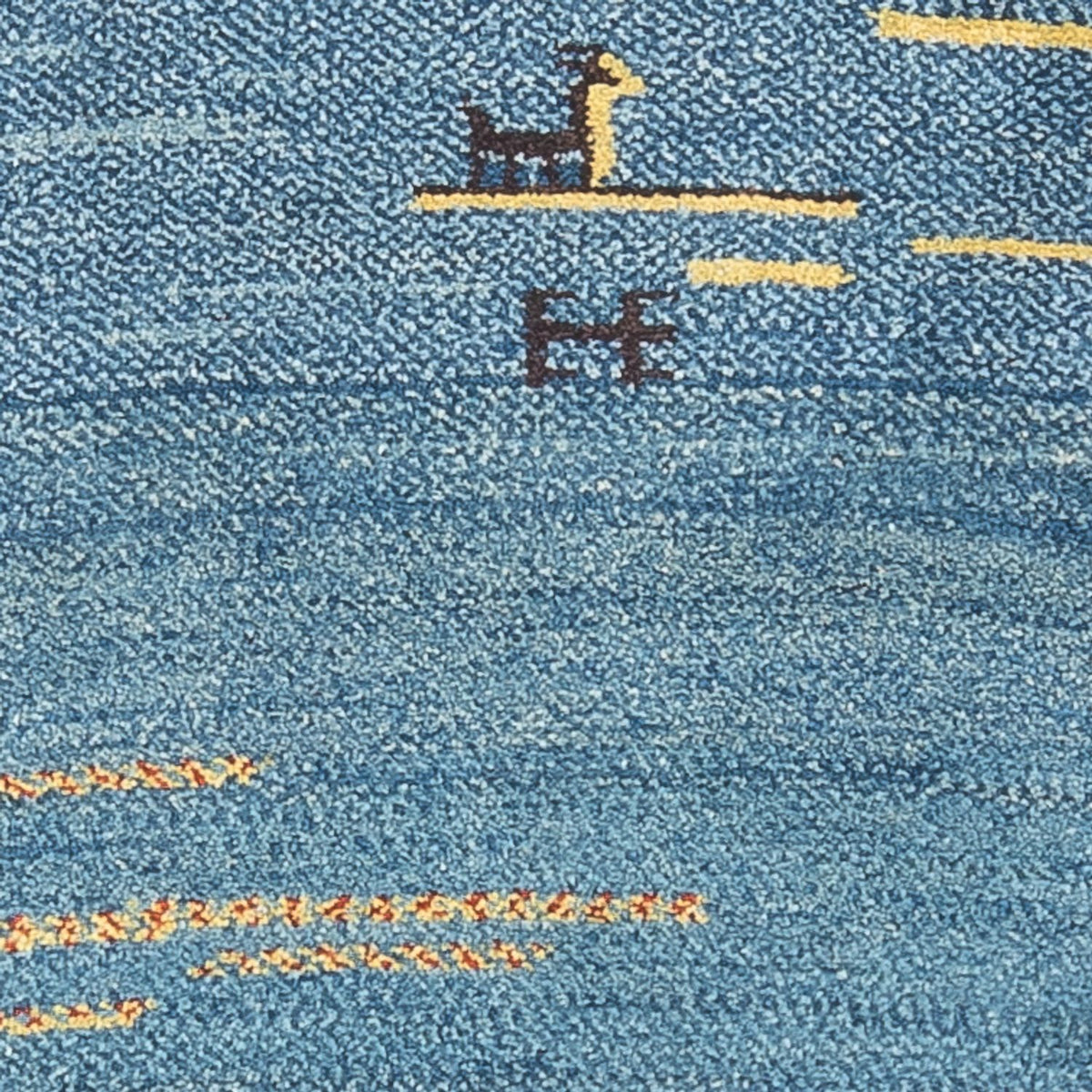 Løber Gabbeh-tæppe - Persisk - 193 x 90 cm - flerfarvet