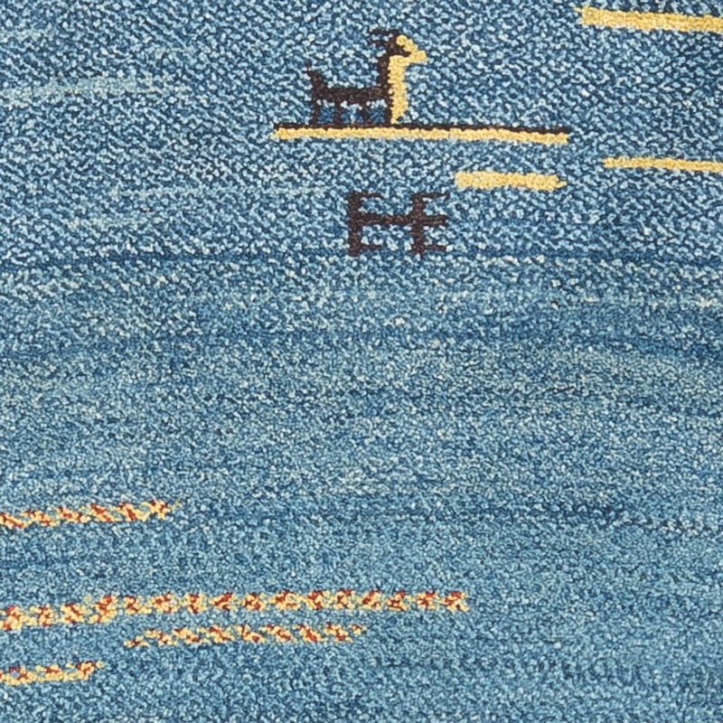 Løber Gabbeh-tæppe - Persisk - 193 x 90 cm - flerfarvet