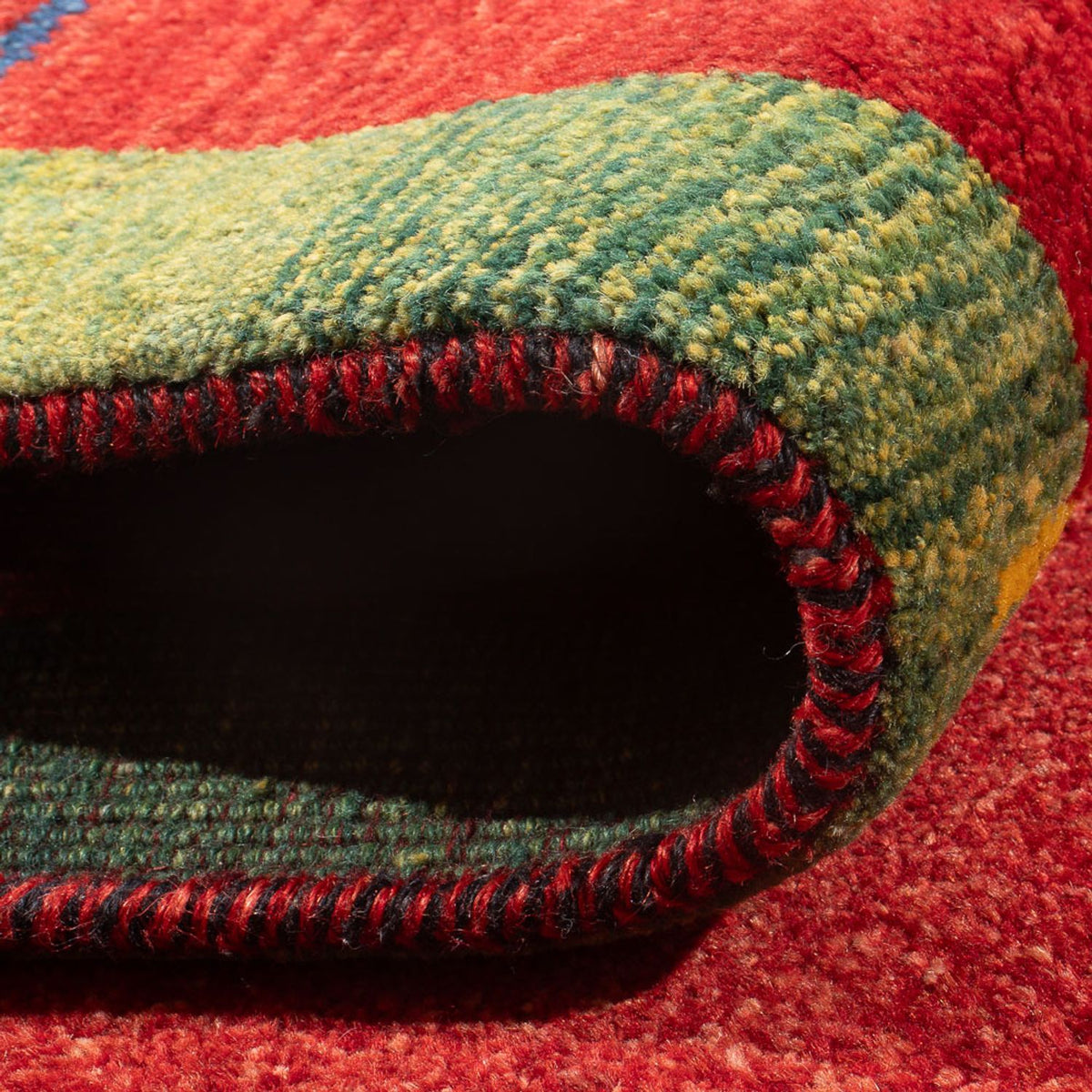 Løber Gabbeh-tæppe - Persisk - 182 x 70 cm - flerfarvet