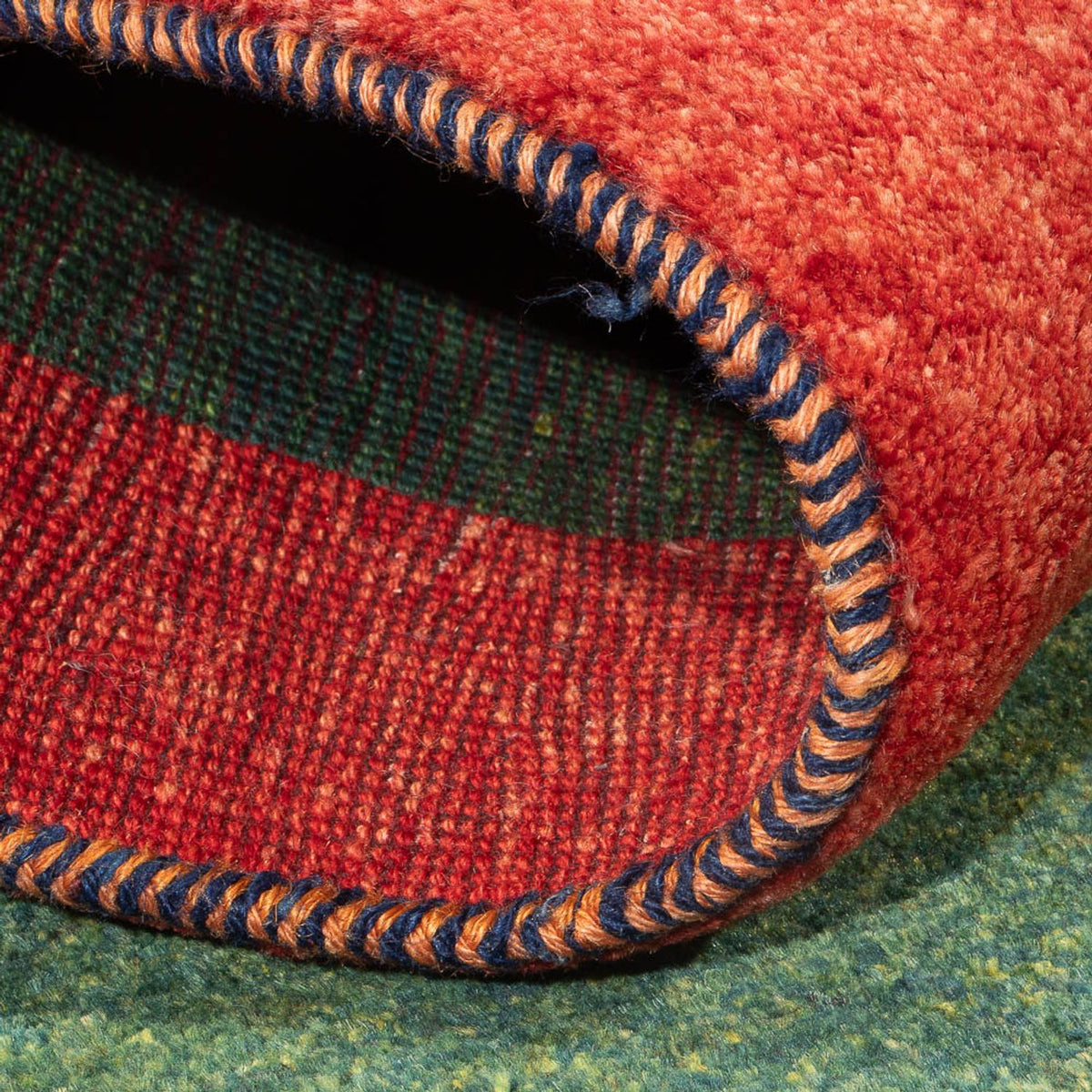 Løber Gabbeh-tæppe - Persisk - 234 x 75 cm - flerfarvet