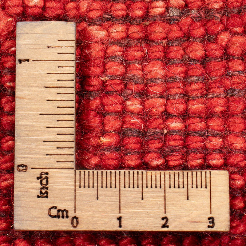 Løber Gabbeh-tæppe - Persisk - 225 x 83 cm - lysrød