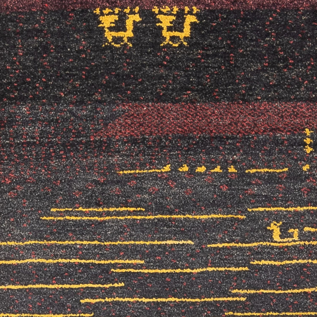 Løber Gabbeh-tæppe - Persisk - 260 x 86 cm - flerfarvet